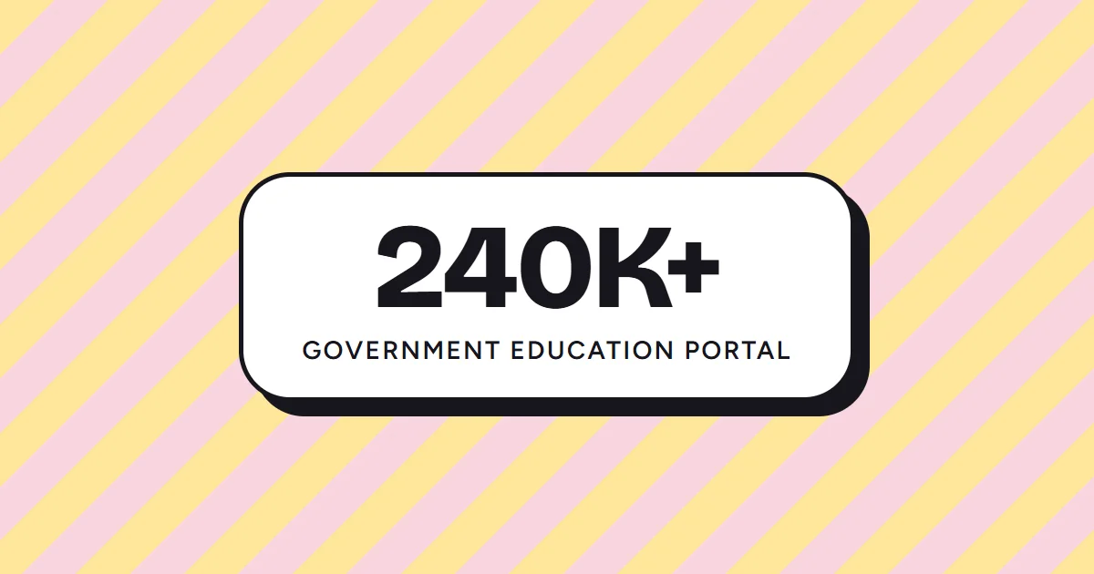 240,000 Students No Longer Queuing at a Government Office